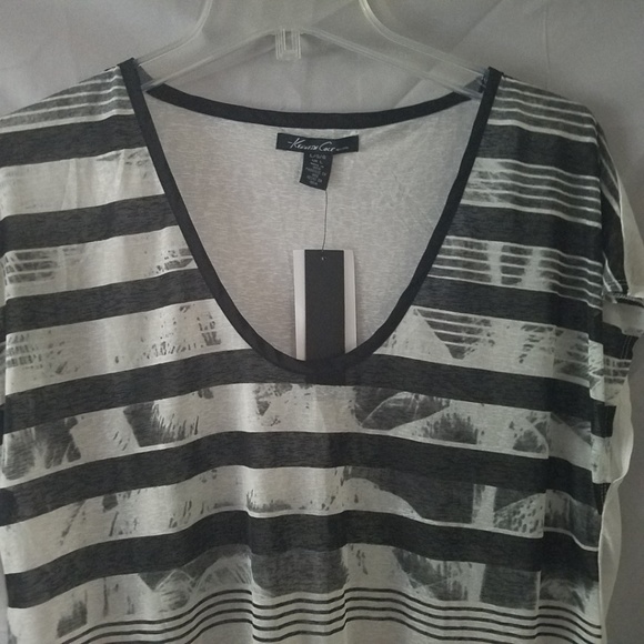 NWT Kenneth Cole SS Blouse - Picture 5 of 6